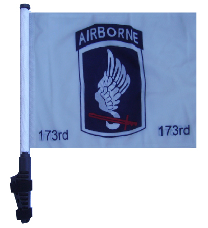 173rd Airborne Golf Cart Flag