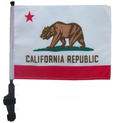 California Golf Cart Flag