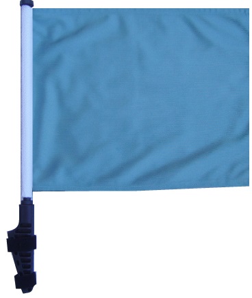 Light Blue / Sky Blue Golf Cart Flag