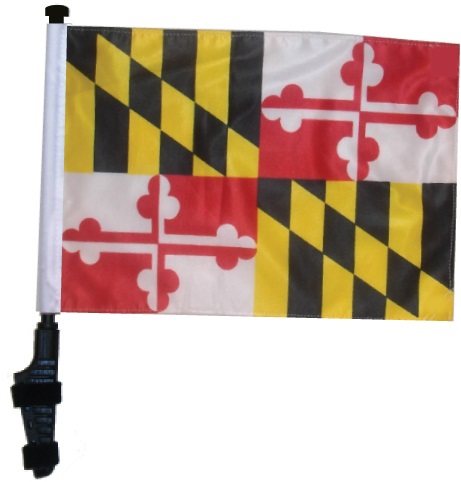 Maryland Golf Cart Flag