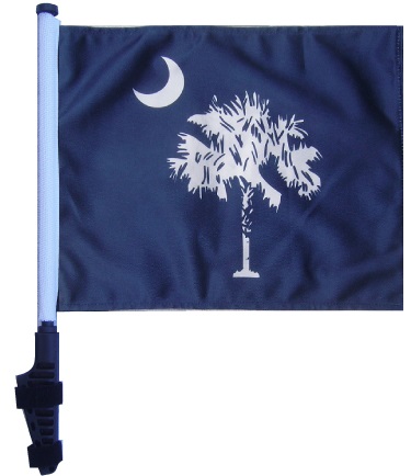 South Carolina / Palmetto Golf Cart Flag