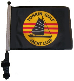 Tonkin Gulf Yacht Club Golf Cart Flag