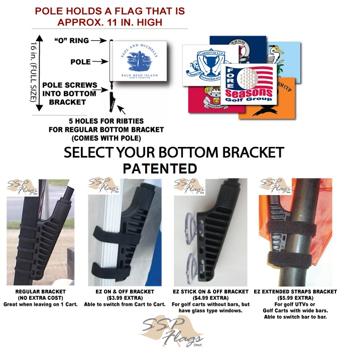 Custom Golf Cart Flags